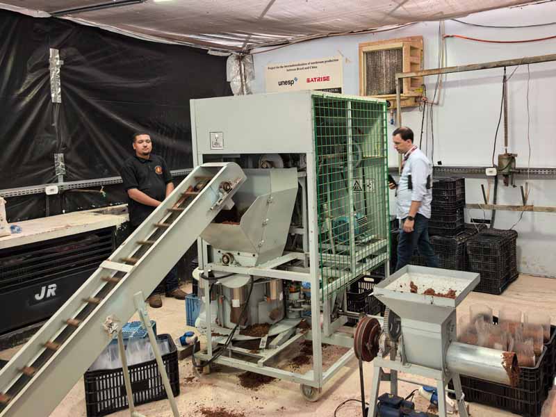 Satrise Shares Mushroom Solutions at Brazil National Growers Conference